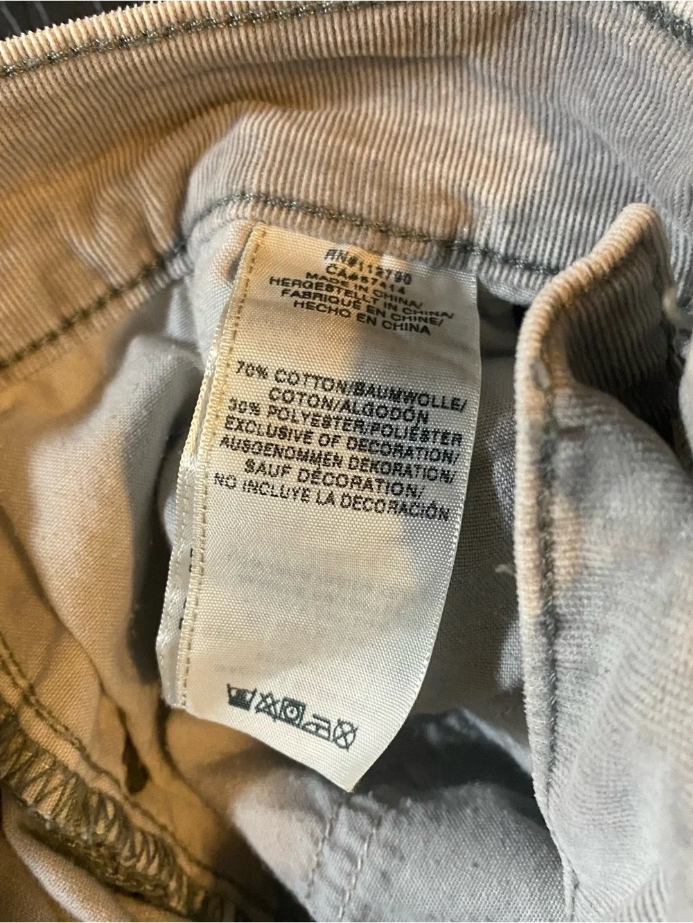 True Religion Men's Light Gray Slim Jeans